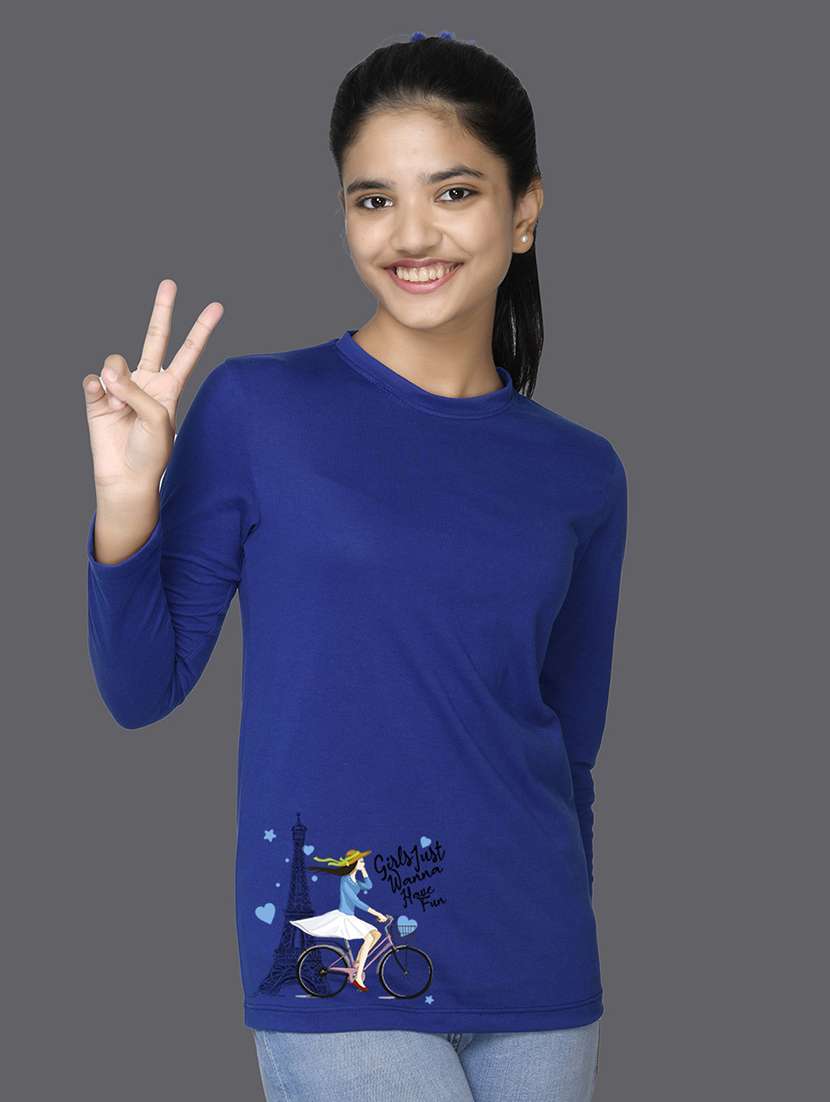 multi colored cotton blend tee - 20997706 - Standard Image - 1