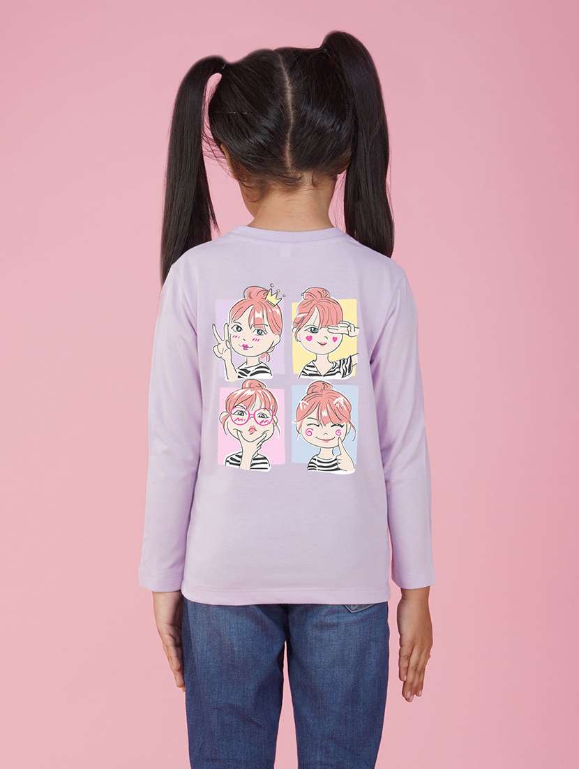pink cotton blend tee - 20997792 -  Standard Image - 1