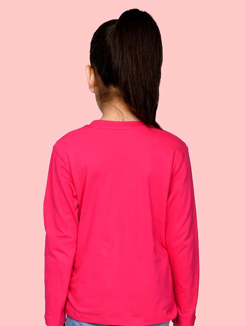 pink cotton blend tee - 20997872 - Standard Image - 1