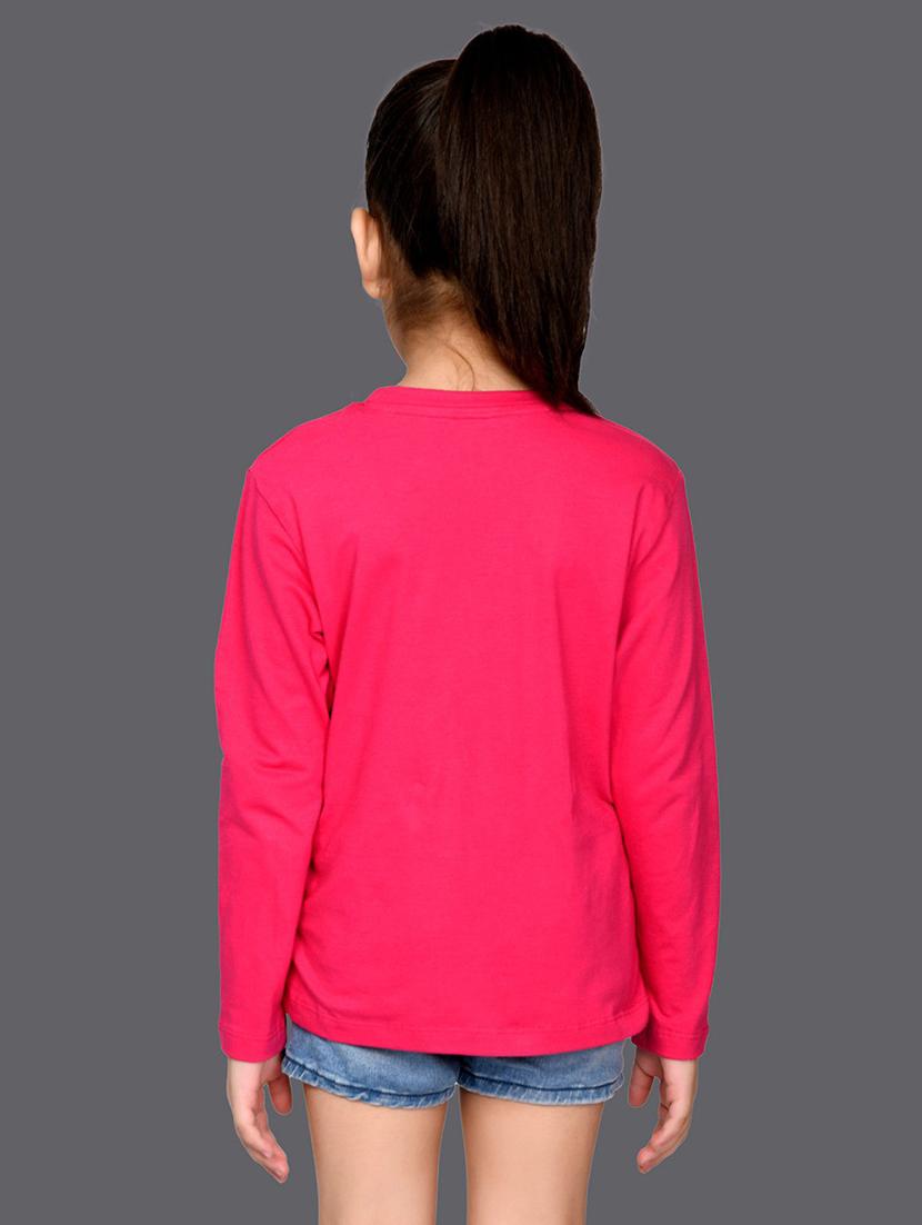 pink cotton blend tee - 20997948 - Standard Image - 1