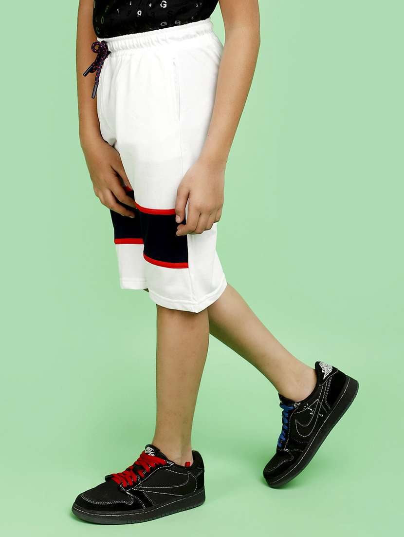 boys color block casual shorts - 20998249 -  Standard Image - 1