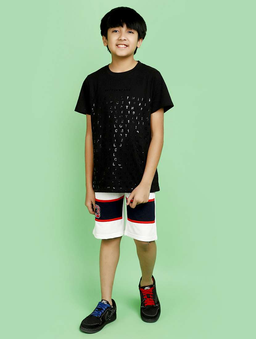 boys color block casual shorts - 20998249 -  Standard Image - 4