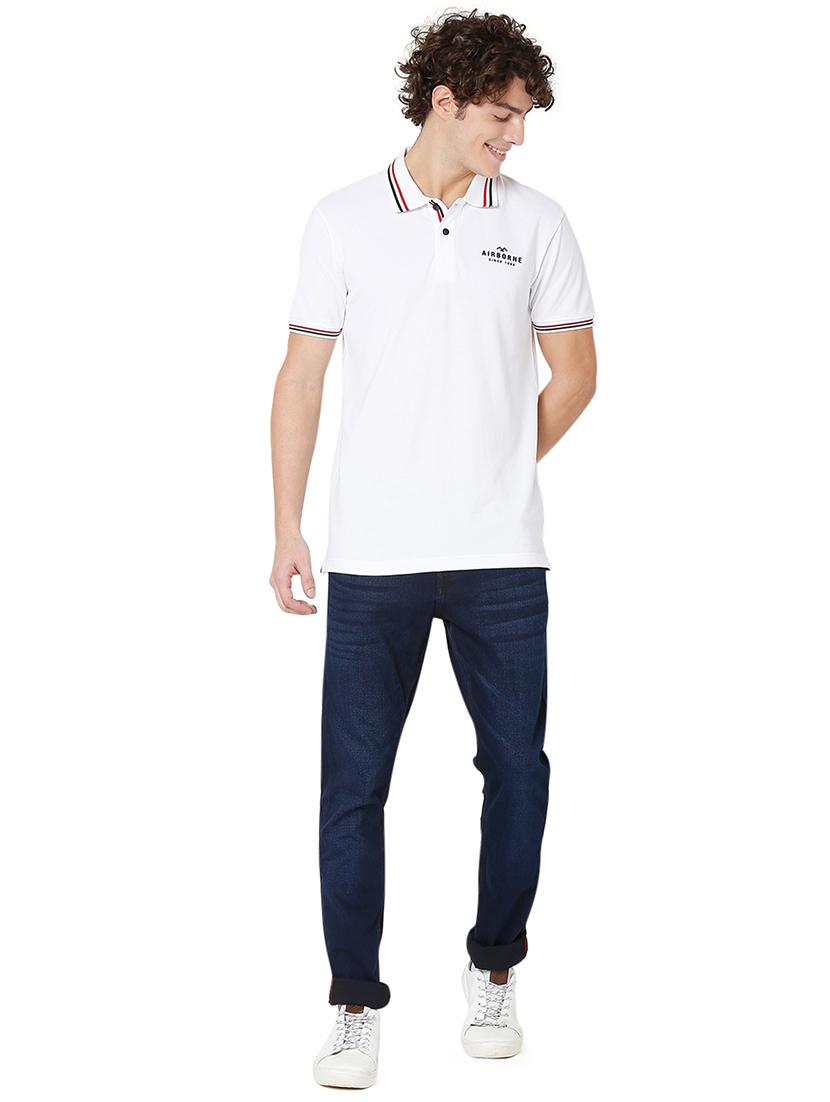 white cotton plain tshirt - 20998391 - Standard Image - 4