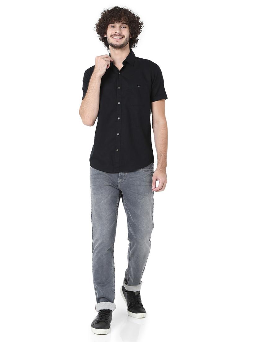men collared short sleeve casual shirt - 20998670 - Standard Image - 4