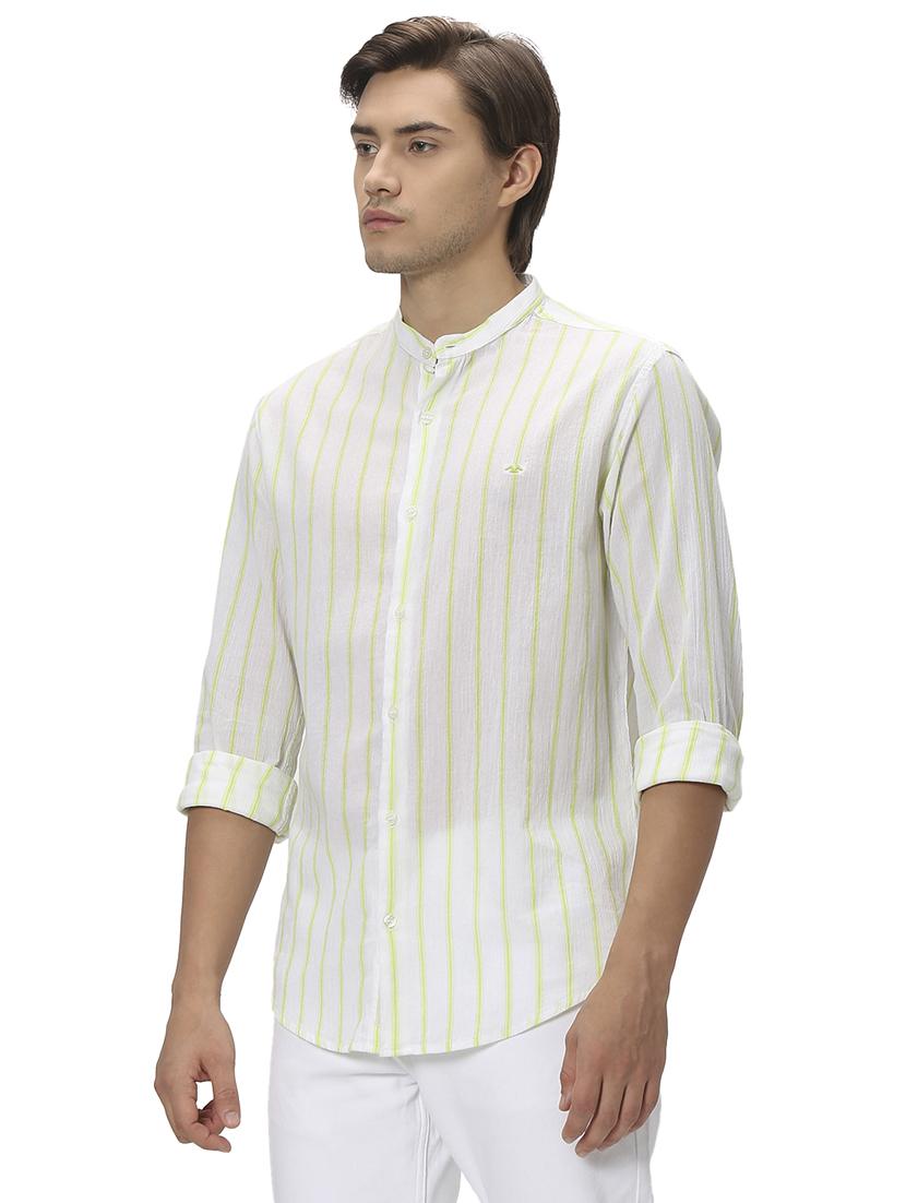 green cotton casual shirt - 20999082 -  Standard Image - 1