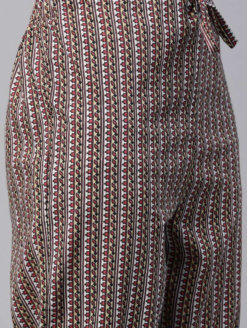 women three quarter sleeve kurta pant with dupatta set - 20999671 -  Standard Image - 4