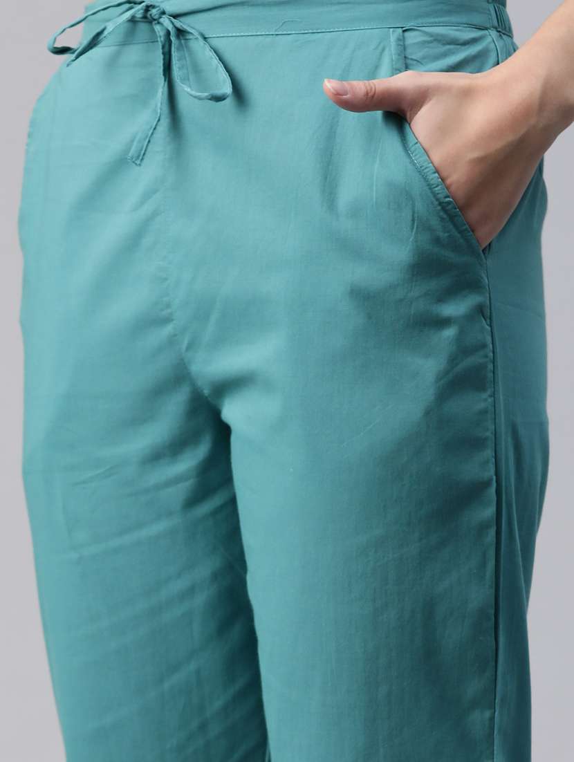 women printed kurta pant set - 20999771 -  Standard Image - 4