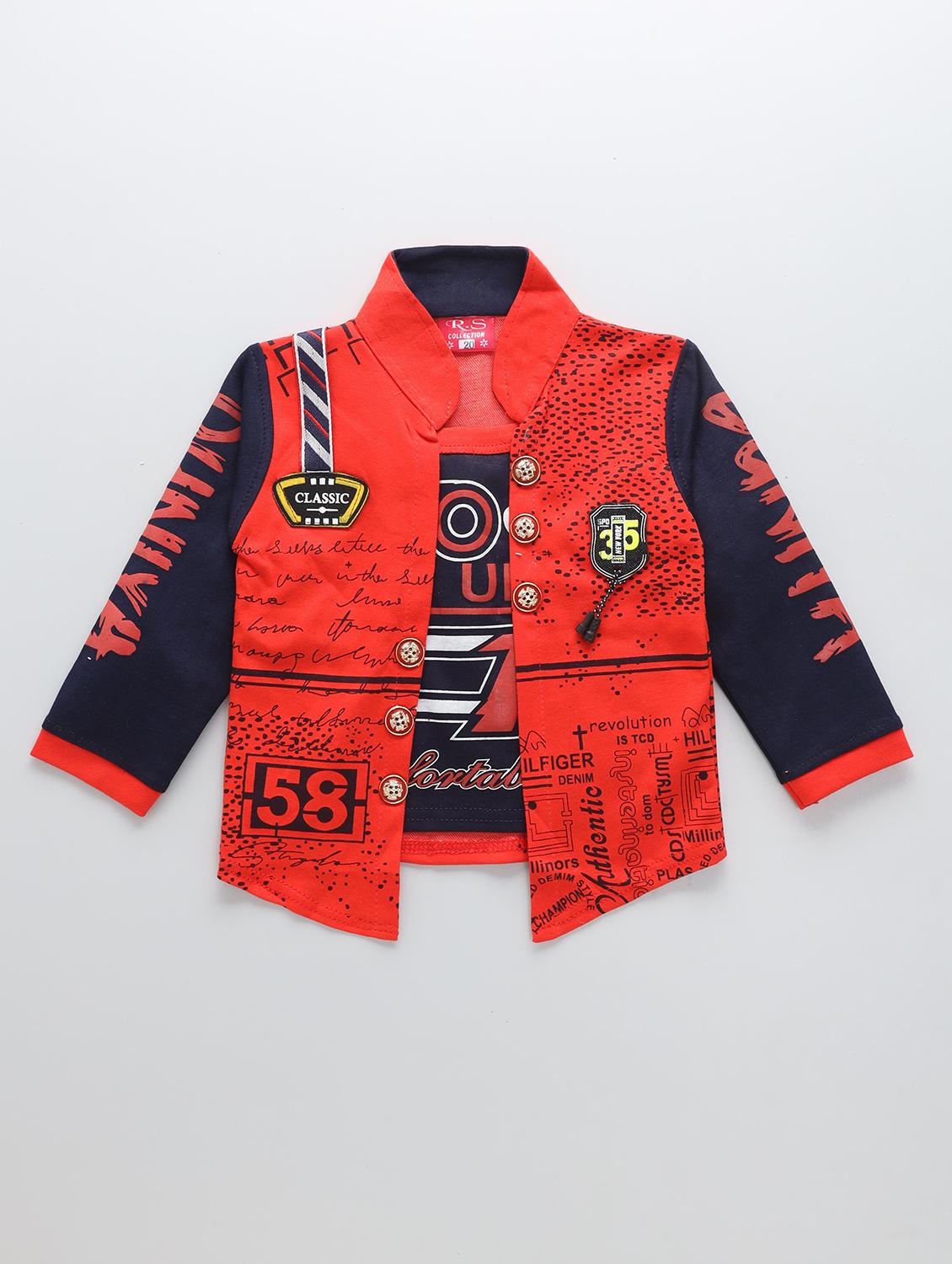 kids typographic printed full length sets - 20999841 - Standard Image - 1