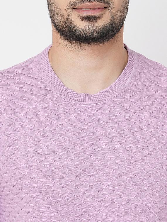 purple cotton pullover - 21000398 - Standard Image - 4