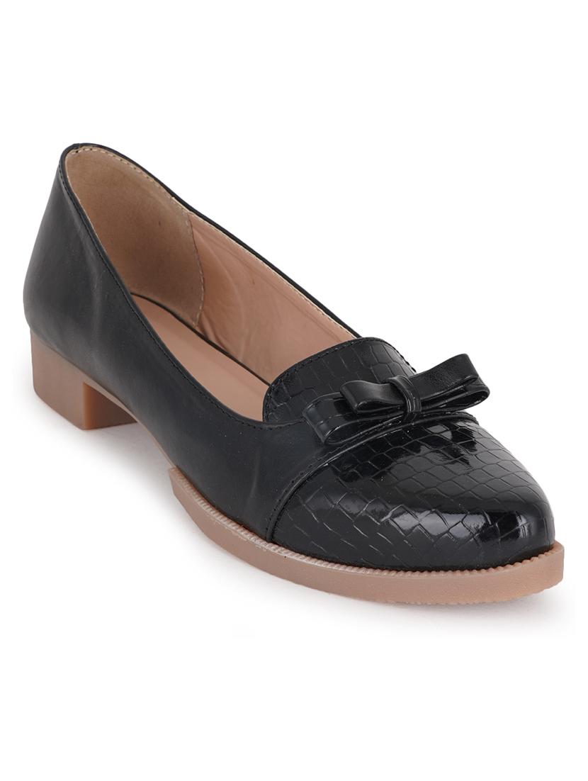 women black slip on ballerina - 21000462 -  Standard Image - 1