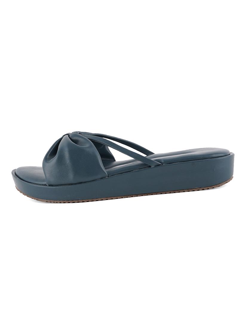 grey synthetic slip on sandals - 21000730 -  Standard Image - 1