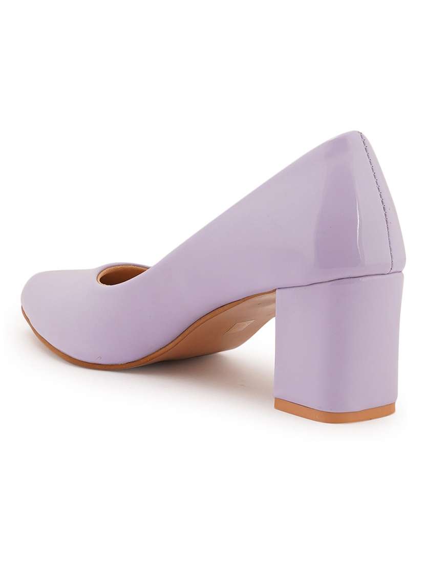 purple slip on pump - 21000843 -  Standard Image - 1