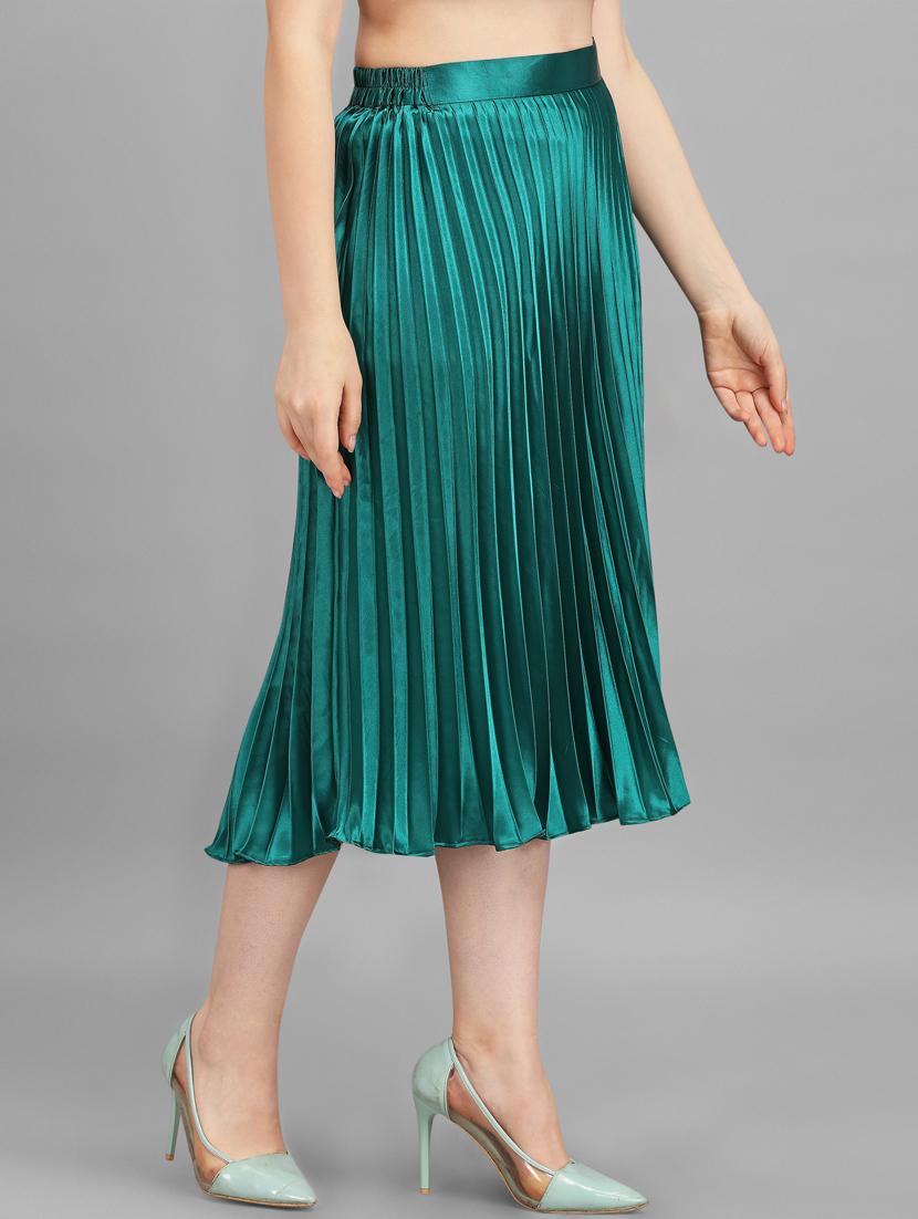 women solid color a-line skirt - 21008489 -  Zoom Image - 0