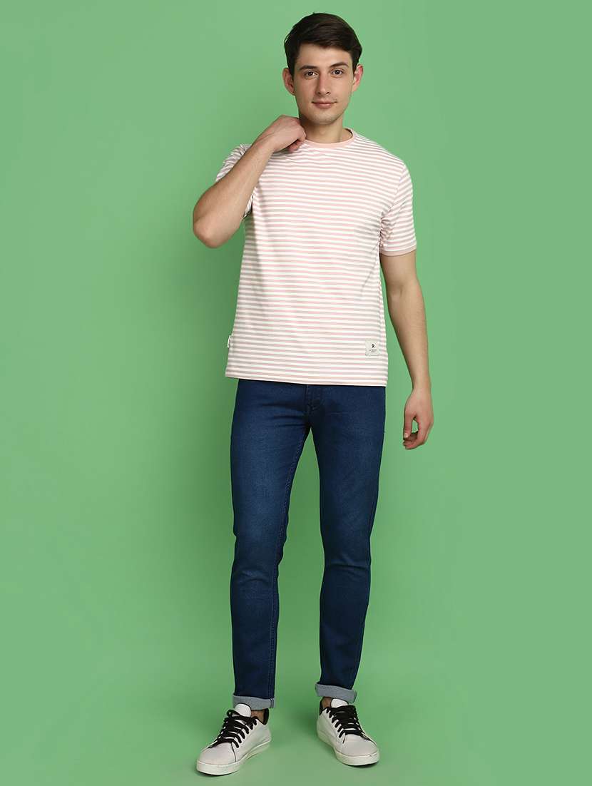 men mid rise plain jeans - 21016247 -  Standard Image - 4