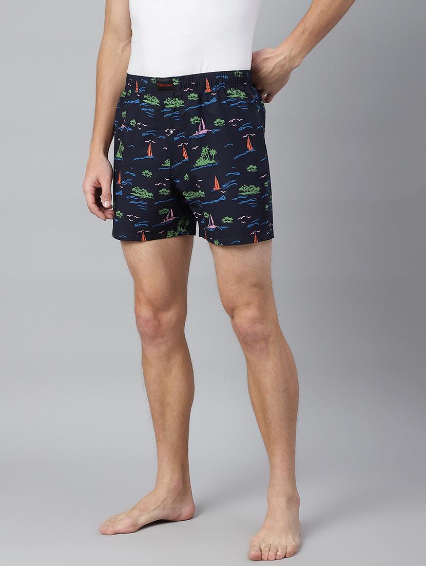 black cotton boxer - 21016551 -  Standard Image - 1