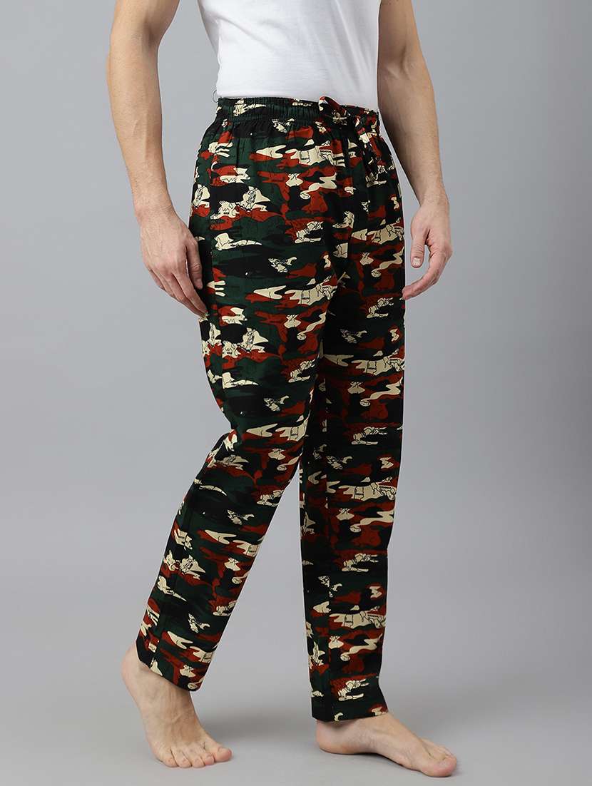 multi colored cotton pyjamas - 21016742 -  Standard Image - 1