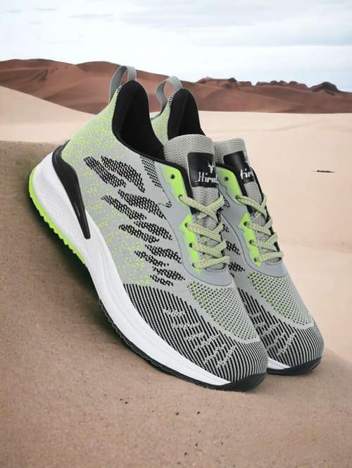 grey mesh sport shoes - 21018137 -  Standard Image - 0