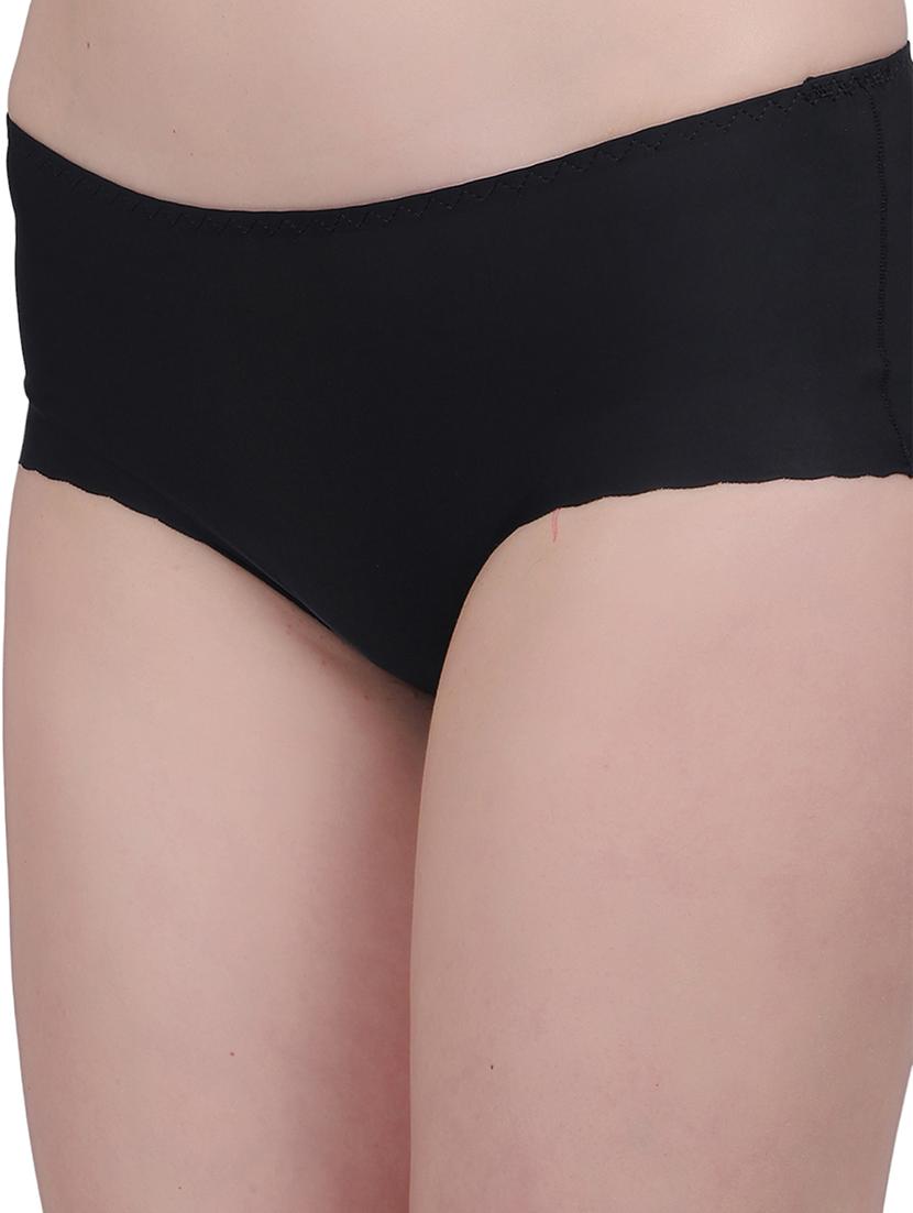 women black solid hipster panty - 21018872 - Standard Image - 4
