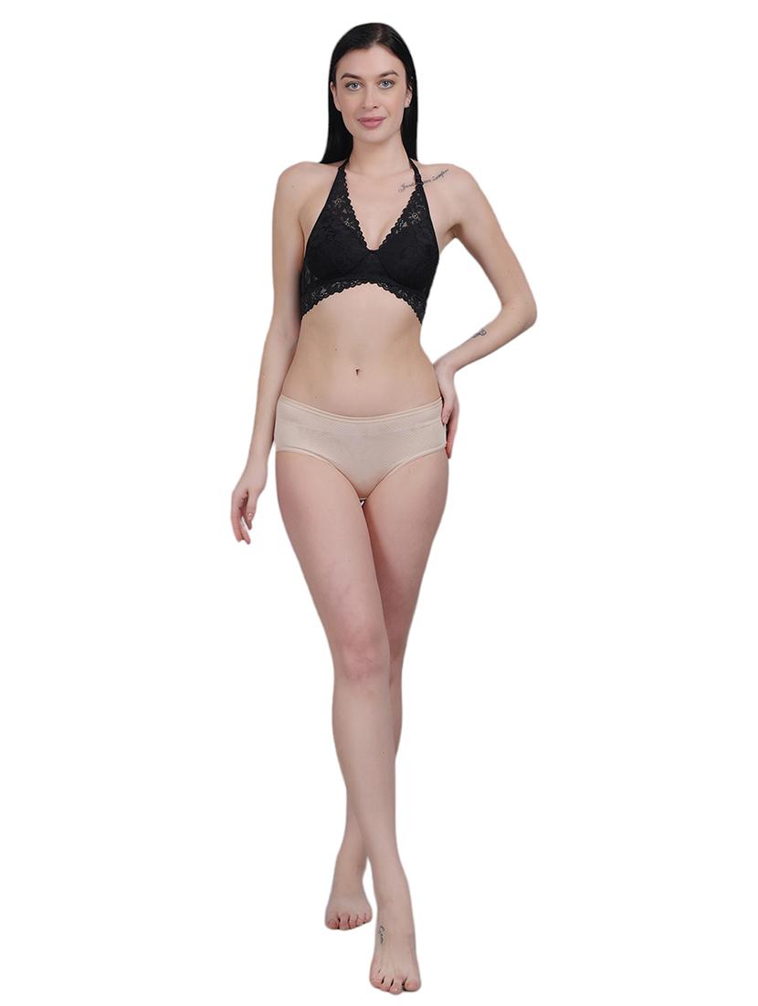 beige cotton hipster panty - 21018895 - Standard Image - 4