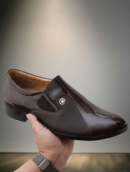 men textured party slip on - 21020469 - Standard Image - 0