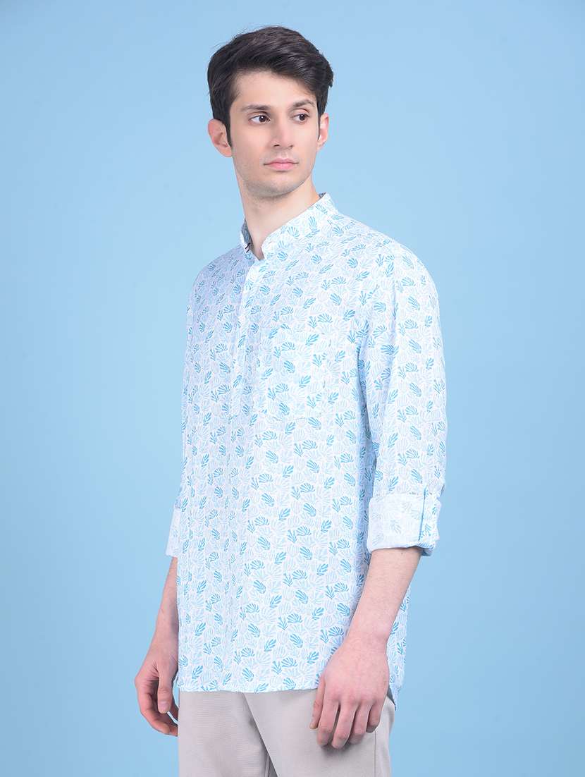 men's printed shirt
