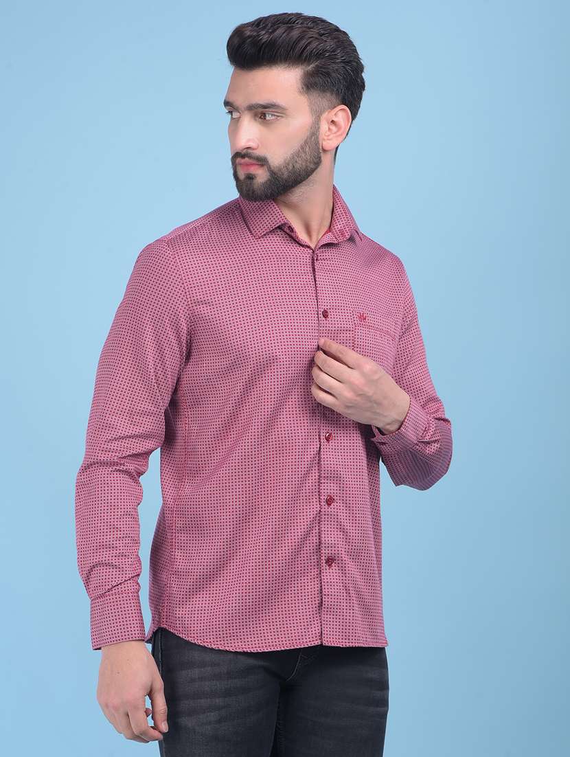 Men's Printed Shirt - 21021054 -  Standard Image - 1