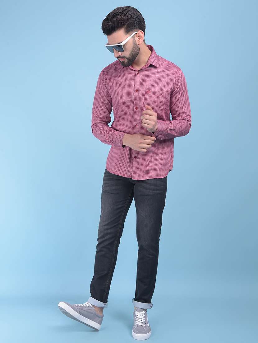 Men's Printed Shirt - 21021054 -  Standard Image - 4