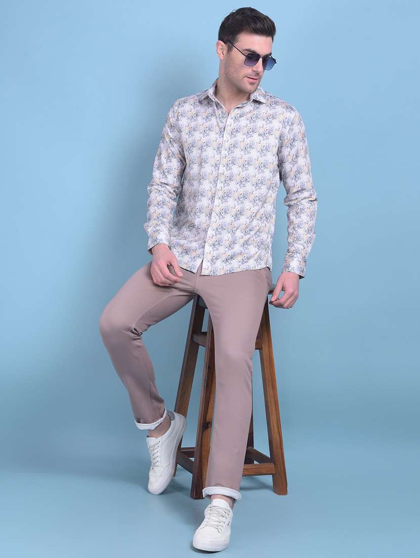 multi colored cotton casual shirt - 21021065 -  Standard Image - 4