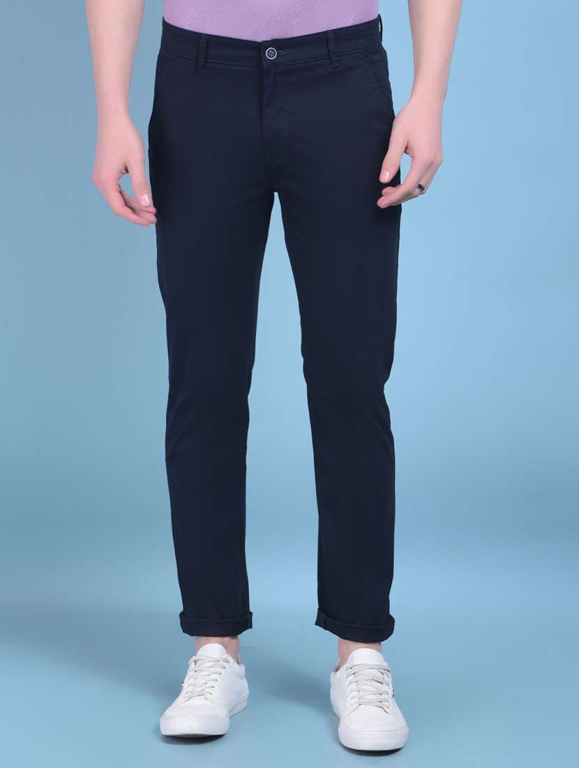 men's slim fit trousers