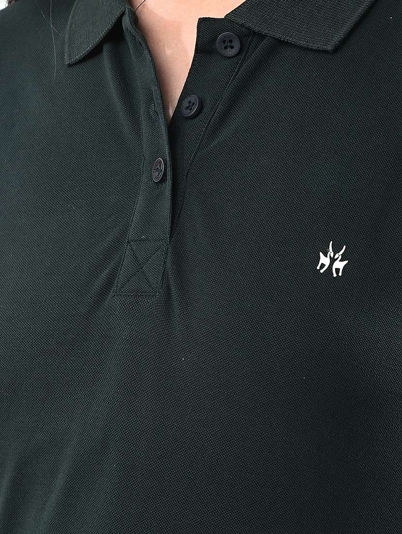 green cotton regular tshirt - 21021309 -  Standard Image - 6