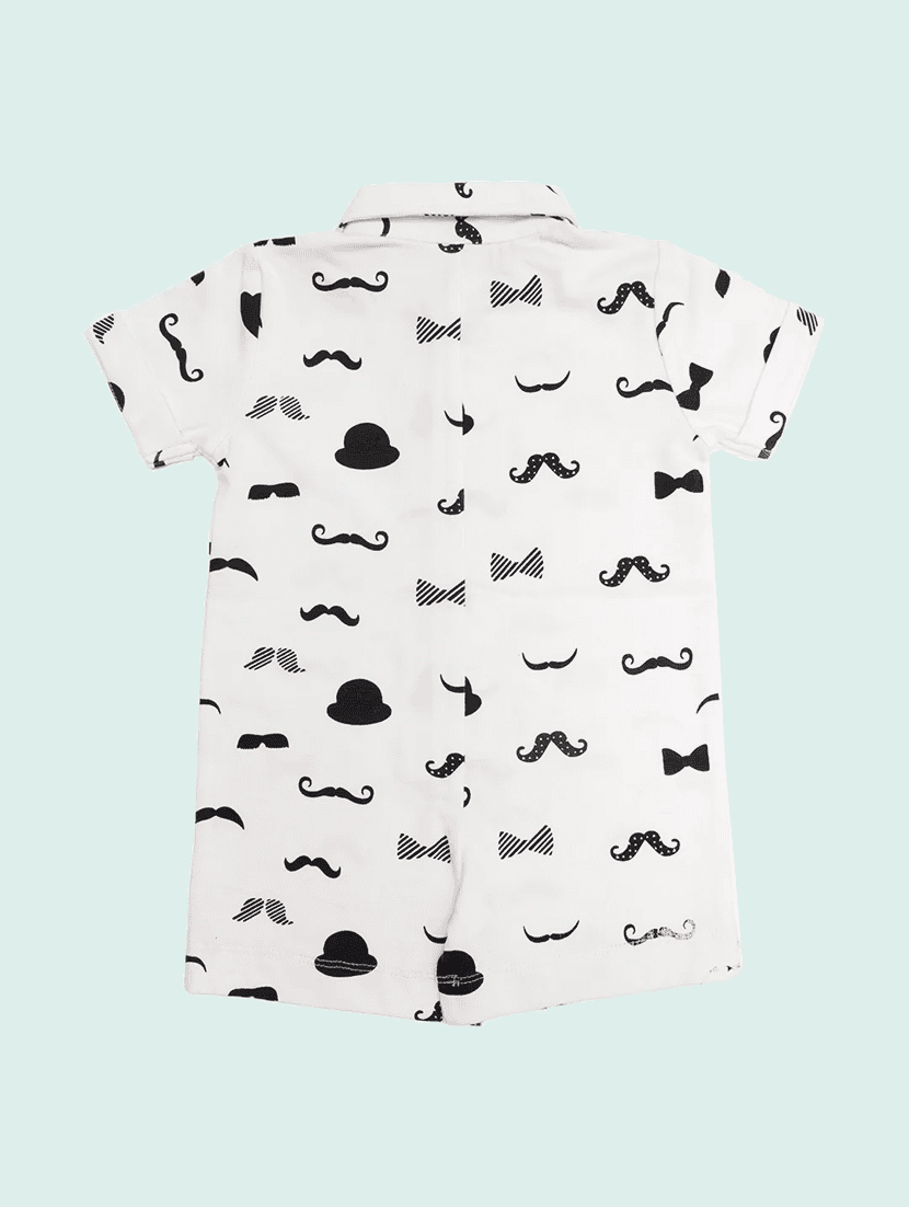 white printed shirts - 21022176 -  Standard Image - 1
