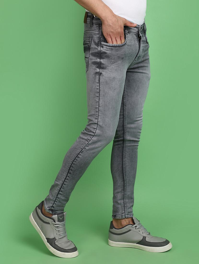 men mid rise plain jeans - 21022479 - Standard Image - 1