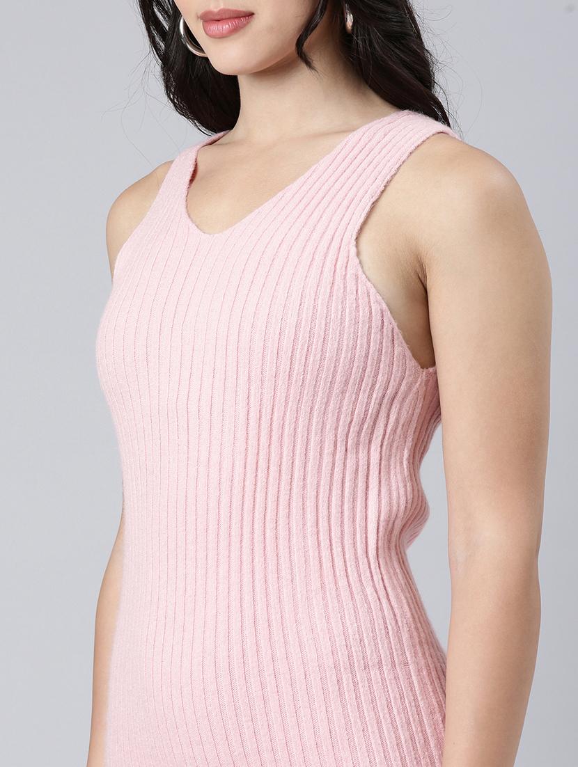 women solid color bodycon dress - 21023291 - Standard Image - 6