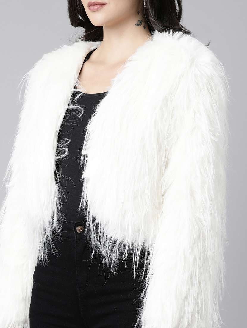 off white acrylic shrug - 21023344 -  Standard Image - 6