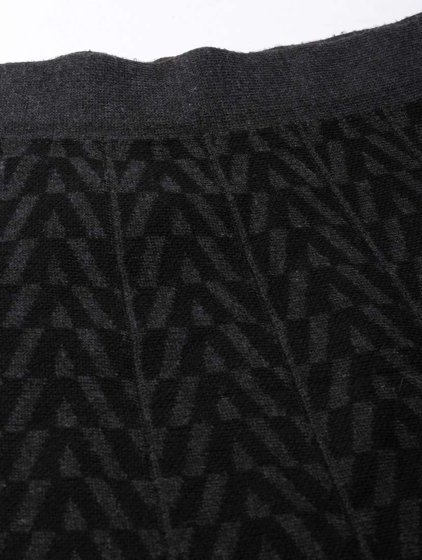 women mid-rise self-designed flared skirt - 21023379 -  Standard Image - 6