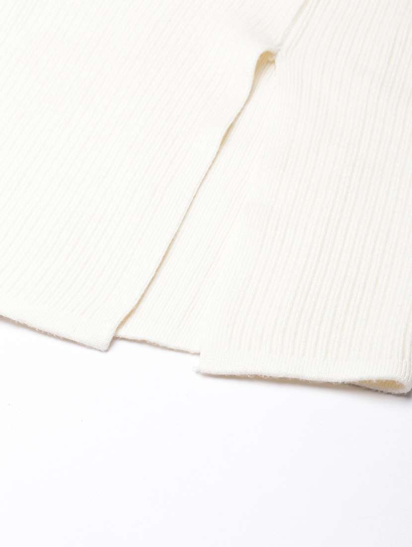 women mid-rise self-designed straight skirt - 21023417 -  Standard Image - 6