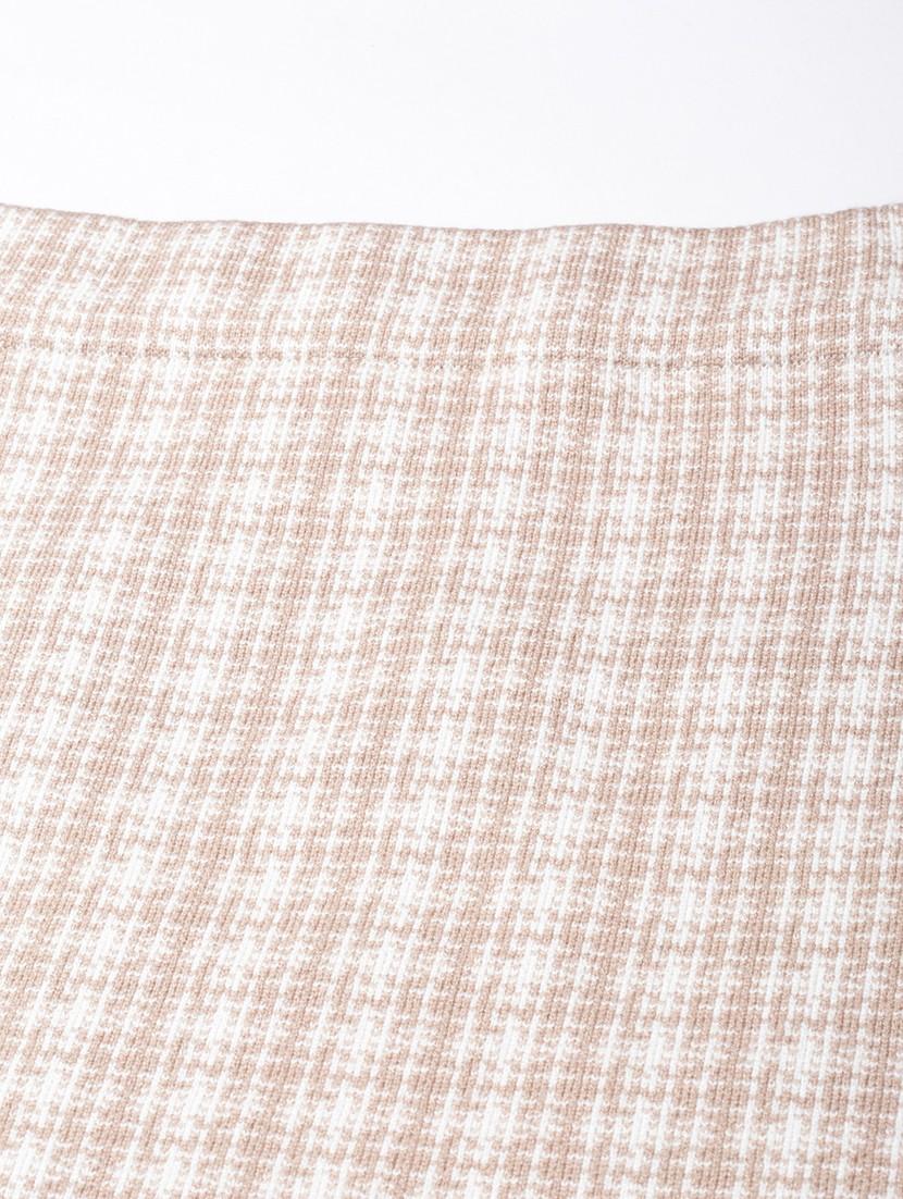 women mid-rise houndstooth pencil skirt - 21023424 - Standard Image - 6