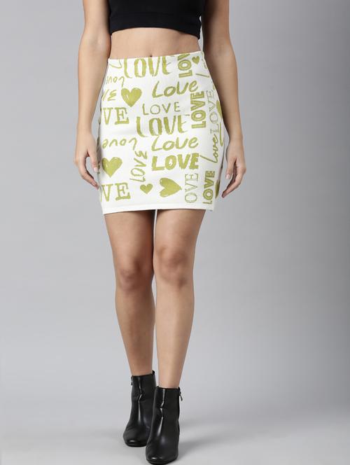 women mid-rise self-designed pencil skirt - 21023433 -  Standard Image - 0
