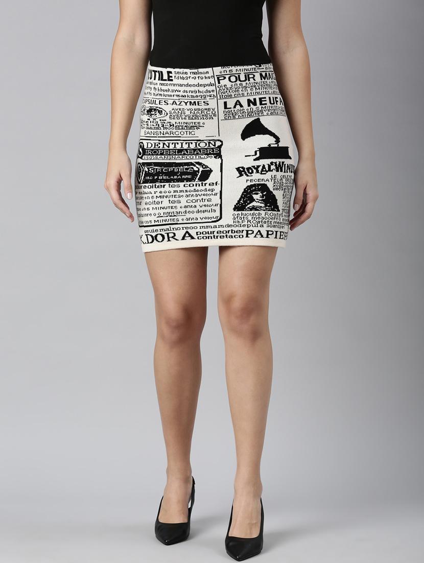 women mid-rise self-designed pencil skirt - 21023440 - Zoom Image - 0
