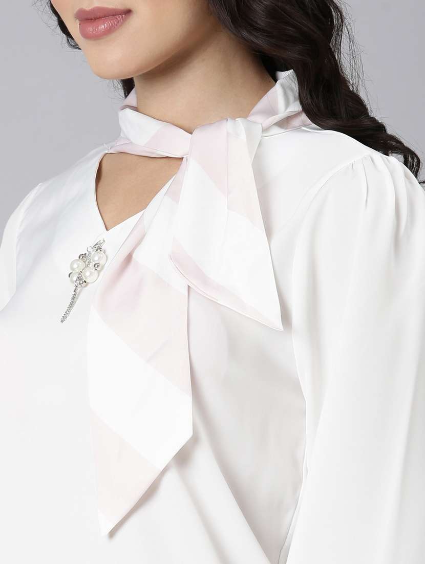 women solid color regular top - 21023673 -  Standard Image - 6