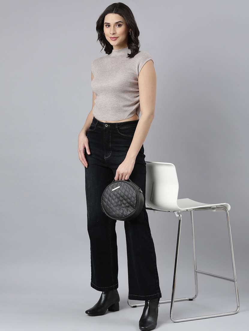 women solid color regular top - 21023718 -  Standard Image - 4