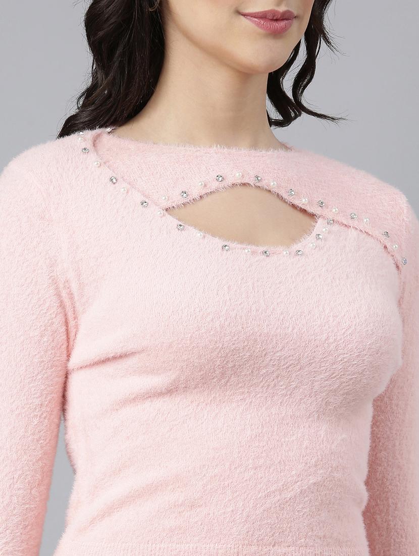 peach acrylic regular top - 21023748 - Standard Image - 6