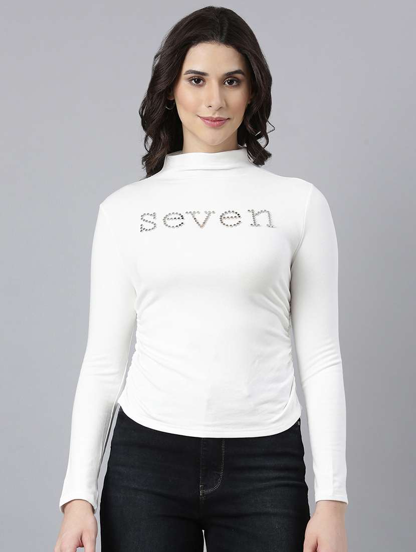 women white solids long sleeves top