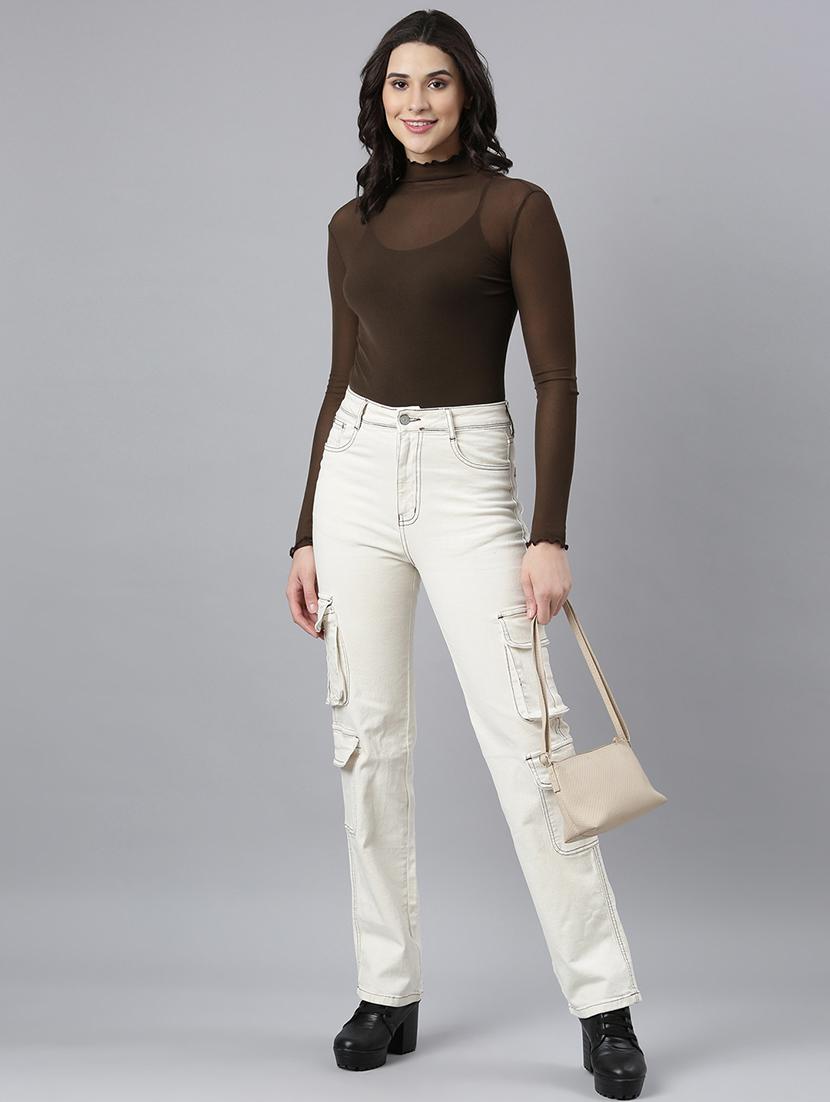 olive net regular top - 21023842 - Standard Image - 4