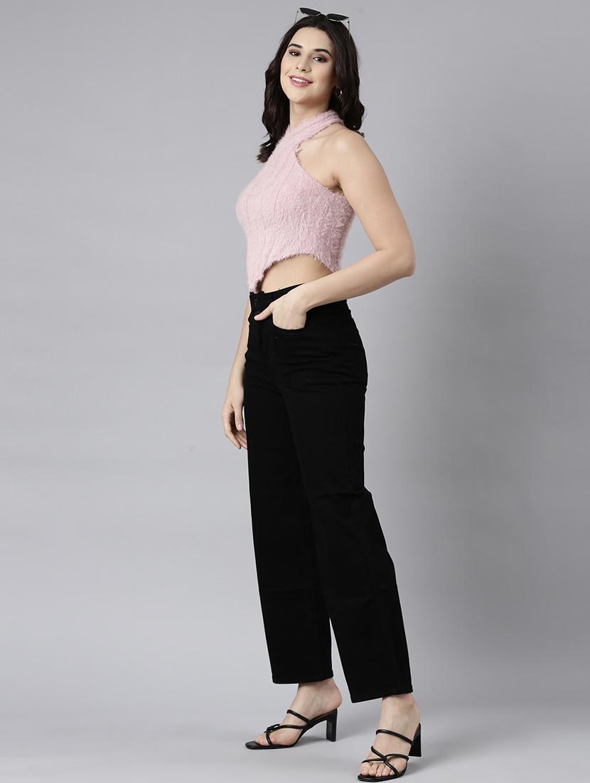 peach acrylic crop top - 21023850 - Standard Image - 4