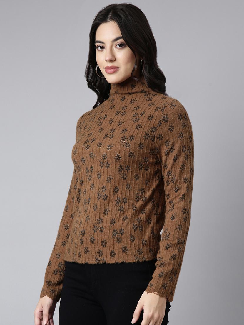 brown acrylic regular top - 21023865 -  Standard Image - 1