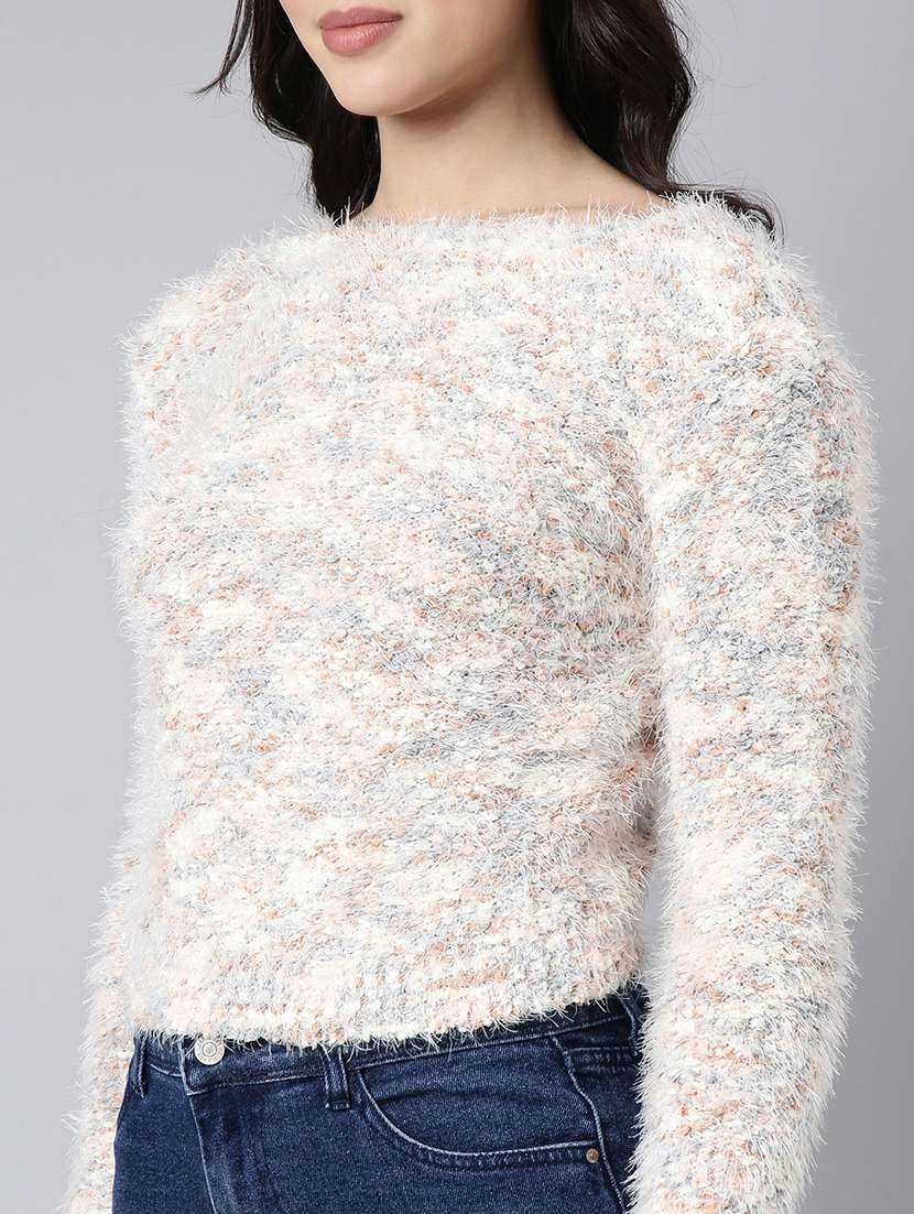 women multi color self design long sleeves top - 21023876 -  Standard Image - 6