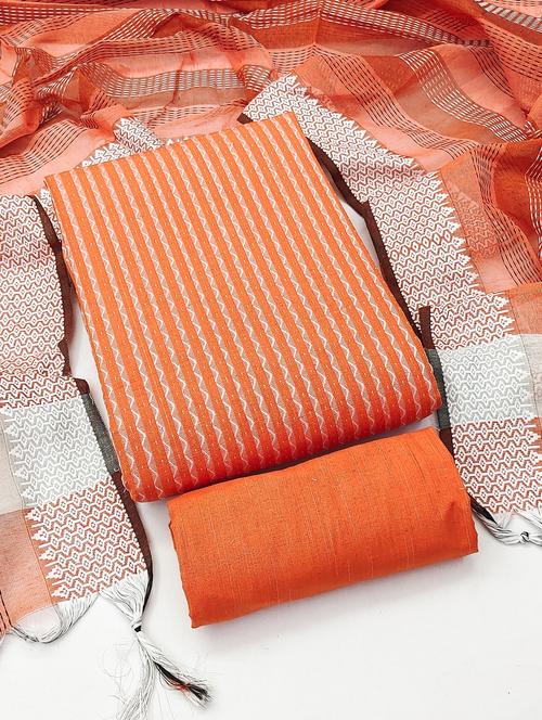 women self design semi-stitched suit set - 21026657 - Standard Image - 0