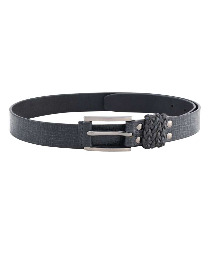 black leather belt for women