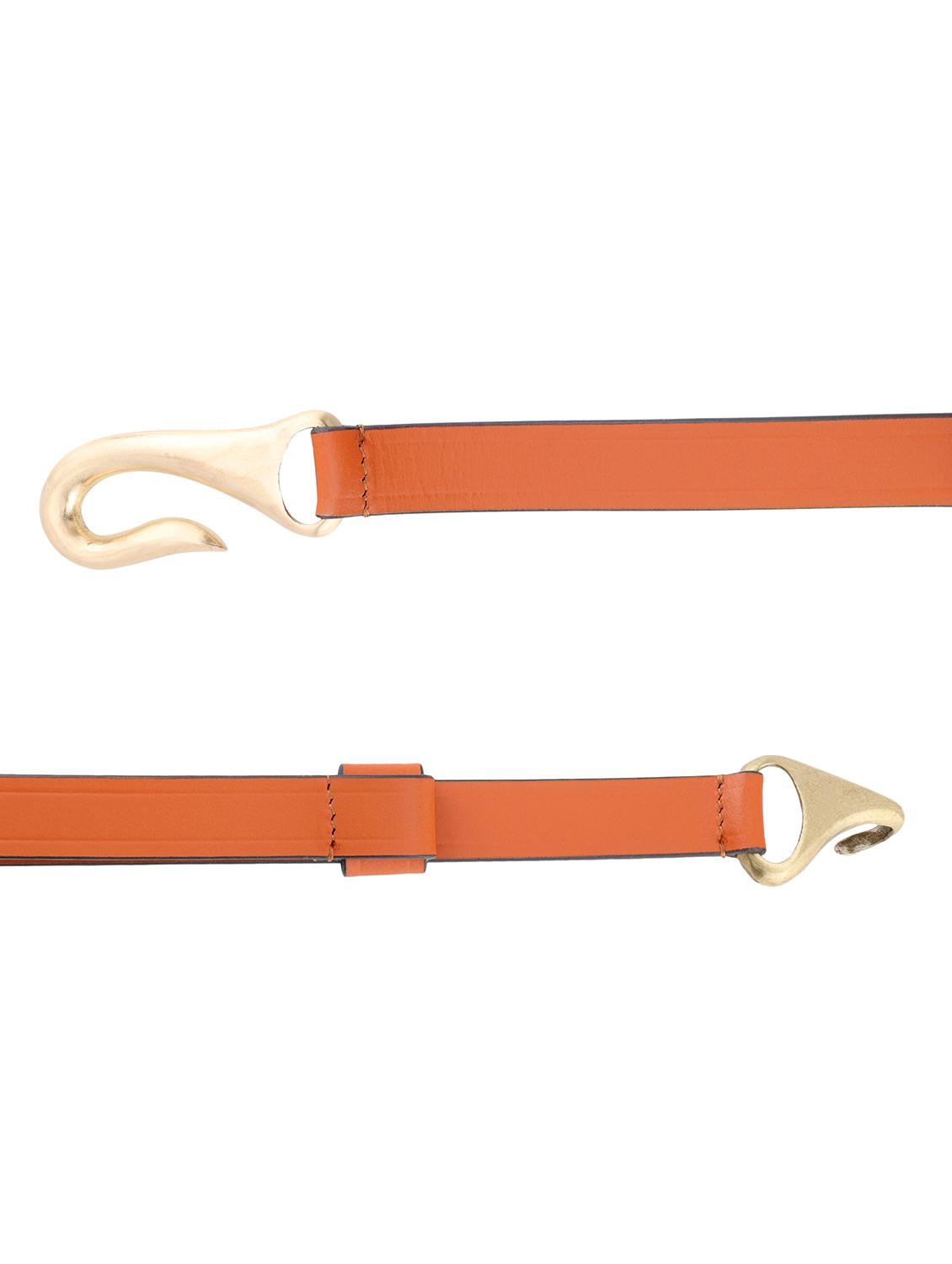 brown solid buckle belt - 21027044 - Standard Image - 4